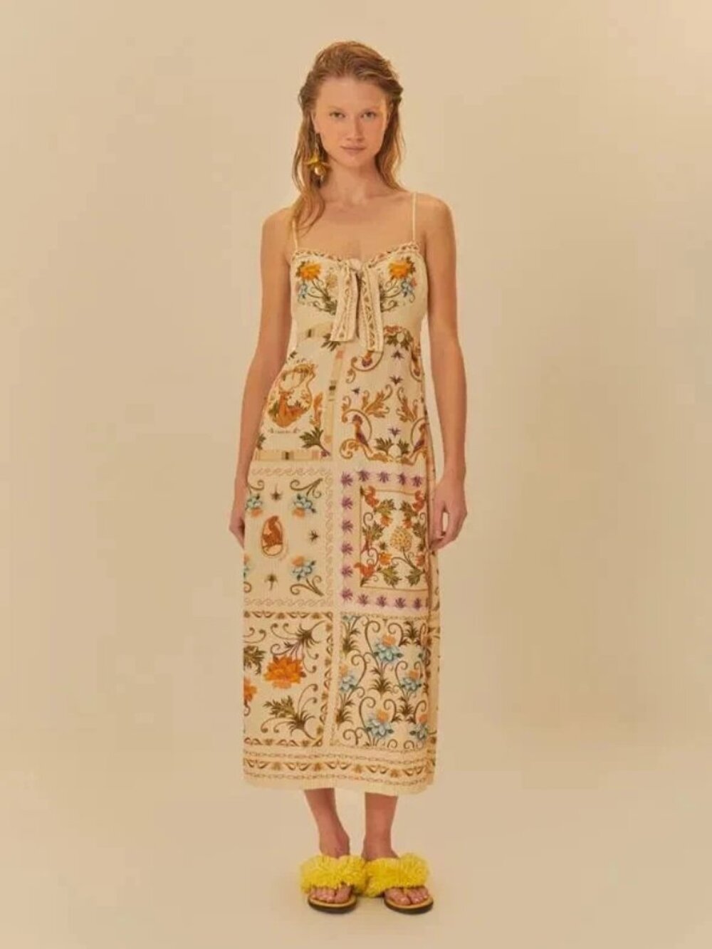 NWT FARM RIO DRESS SIZE MEDIUM PK5660 5/4